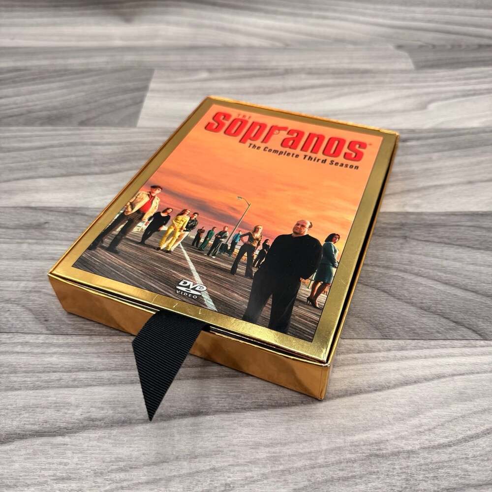 The Sopranos The Complete Third Season DVD Gold Box Set